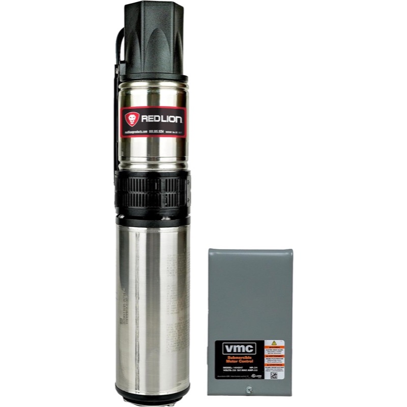 Red Lion 1/2 HP 4" Submersible Well Pump, 12 GPM