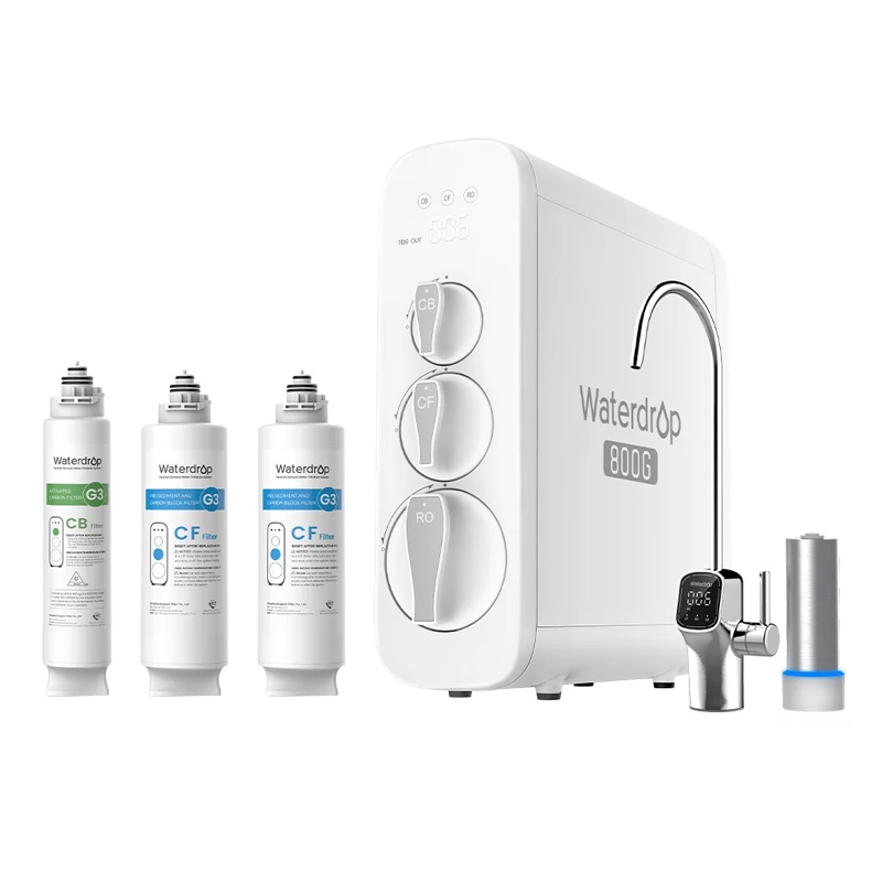 Waterdrop G3P800 Tankless Reverse Osmosis System (800 GPD)