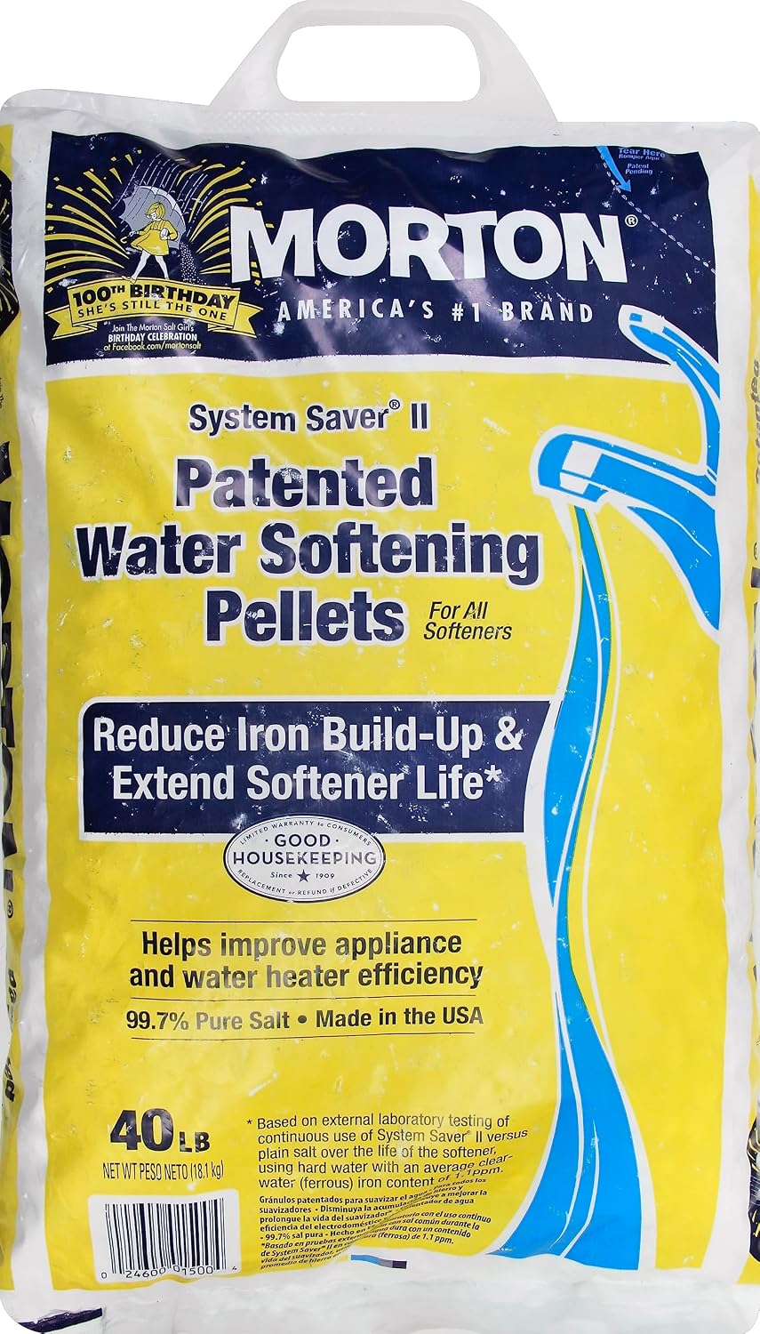 Morton Clean and Protect II Water Softener Pellets (40 lb)